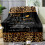 Brown Leopard Print Throw Blanket 50" x 60" 1