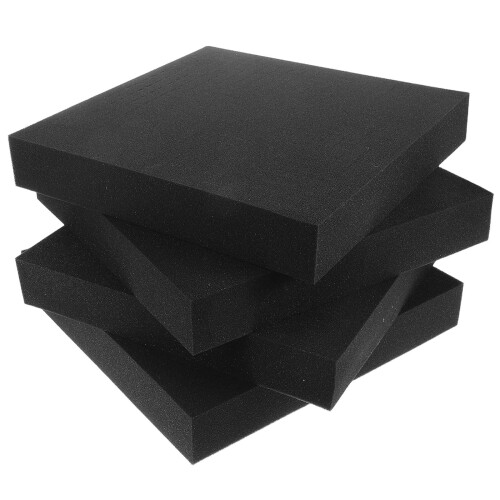 12Pièces Inserts Éponge Polyuréthane Noir Compact Pour 2
