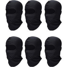 SATINIOR6 stk. Skimaskebetræk Balaklava Helmaske Sommer Ansigtsbeskytter UV-beskyttelse Balaklava Mænd Kvinder Udendørssport