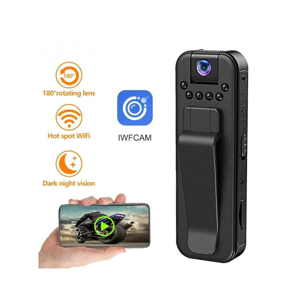Hd 1080P Mini Camera Wifi Night Vision Small Body Camera Portable Sports Dv Dvr Surveillance Camera Recorder 9496895905604