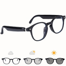 Kabellose Smartbrille 6.0, automatische Dimm- und Farbwechselgläser in 3 Sekunden, Touch-Steuerung, HD-Audio, integriertes Mikrofon,