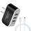 Încărcător USB Candy cu LED, compatibil cu Android, kit de încărcare pentru călătorie + cablu de date 1