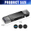 Lettore di schede SD/MicroSD 3 in 1 USB 3.0 (USB-A/USB-C/Micro-USB), compatibile con smartphone, tablet e computer. 2