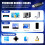 Lettore di schede SD/MicroSD 3 in 1 USB 3.0 (USB-A/USB-C/Micro-USB), compatibile con smartphone, tablet e computer. 6