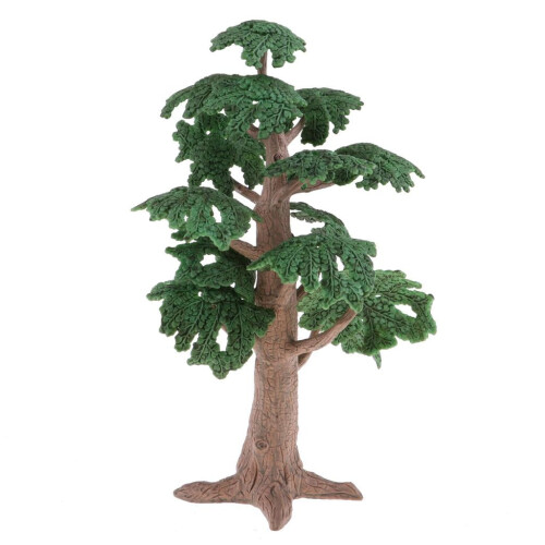 2x Landscape Model Tree Green Scenery Tree Micro Landscape Decorations 2
