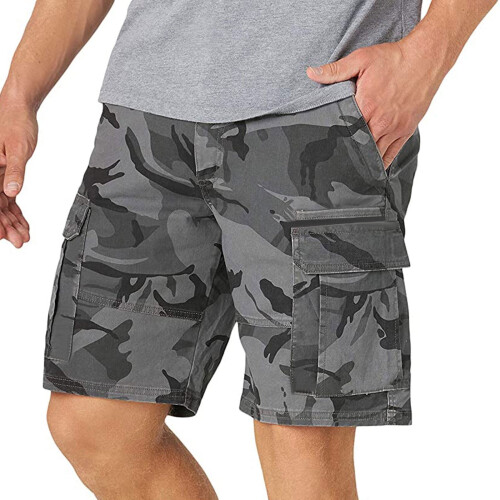 Ανδρικό Σορτς με Τσέπες, Μονόχρωμο, Casual, Πέντε Σημείων, Casual Σορτς S-3XL 2