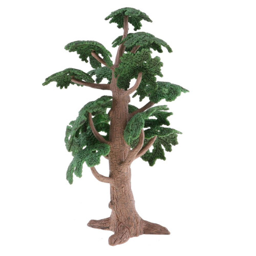2x Landscape Model Tree Green Scenery Tree Micro Landscape Decorations 1
