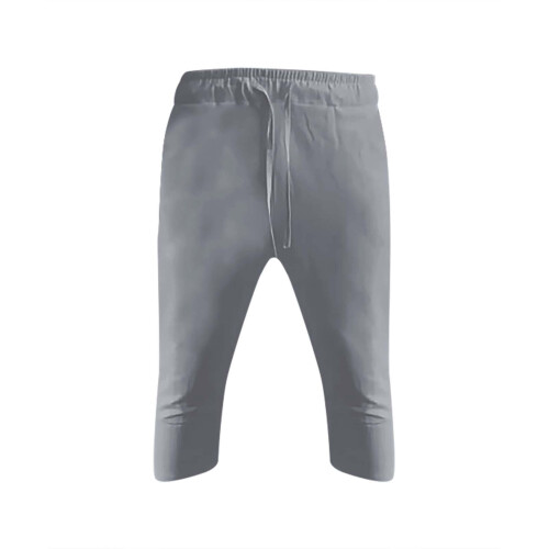 Ανδρικό παντελόνι Capri Loose Casual για καλοκαιρινά σορτς παραλίας, κοντό παντελόνι 2