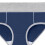 Hiphuggers Damenunterwäsche bei Hip5PC Patchwork Slips Stretch Soft Slips in Kontrastfarbe 7