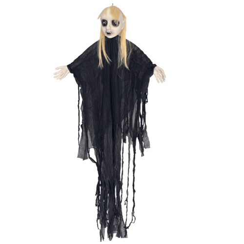 Διακόσμηση Γυναικείου Φαντάσματος για το Halloween με Αισθητήρα Κίνησης, Φως και Ήχο 1