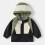 Imperméable léger à capuche et fermeture éclair pour tout-petits 2