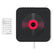 Hordozható Bluetooth CD-lejátszó Kompakt zenelejátszó autóba/utazáshoz, Otthoni audio sztereó hangszóróval, Walkman (EU), A