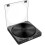 Bærbar cd-afspiller med digitalt display - sort 1