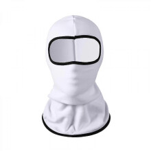 Balaklava ansiktsmask herr, vit skidmask för män, skidmask för kvinnor