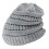 Outdoor Autumn And Winter Striped Pullover Hat Couples Warm Wool Knitted Hat 1
