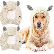 Stück Hunde-Strickmützen, Ohrenschützer für Haustiere, wärmende Ohrenabdeckung, Lärmschutz, Ohrenschützer für Hunde im Winter