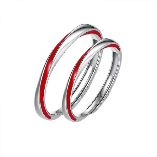 Anillo de pareja Mobius Ring para hombre y mujer