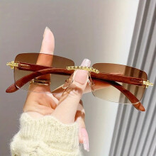 2024 Unisex-Smartbrille ohne Rahmen – Lichtempfindliche, automatisch anpassbare Gläser, Tag-/Nachtsicht, geeignet für Autofahren, Computerarbeit