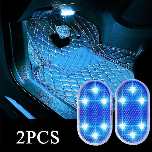 2PCS Magnetic Touch Light USB Charging Touch Activated LED Ceiling Lights for Car Interior