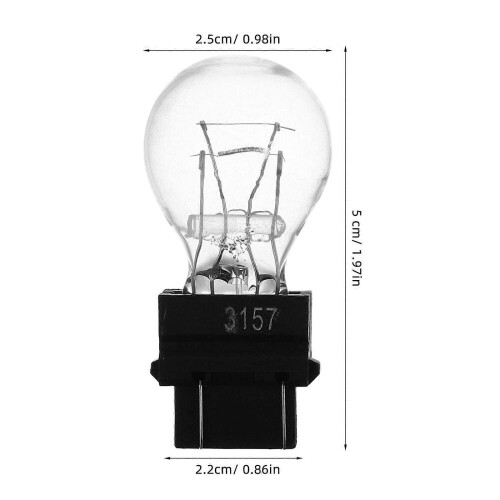 Automotive Brake Light Bulb for Replacement 10Pcs Car Lighting Bulb Set 1