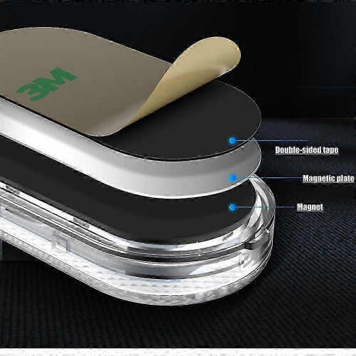 luces LED de techo con activación táctil y carga USB para interior de coche. 2