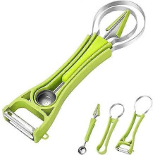 Gemüseschäler, 6-in-1-Gemüseschäler, Multifunktionsschäler, Gemüseschäler, Gemüseschäler, gerade