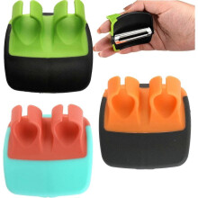 Teile Palmen-Fruchtschäler, Fingerschäler, Schäler mit Gummigriff, Palmenschäler, Handschäler, Gemüseschäler, Schäler