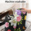 Tapete de banheiro floral antiderrapante em microfibra, 43 x 76 cm (17 x 30 polegadas) 5