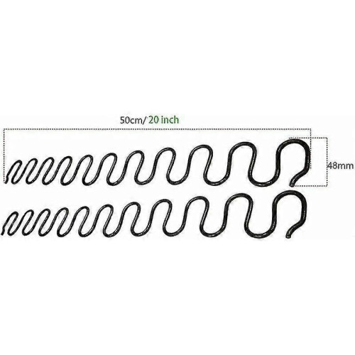 Ersatz-Sofafedern, 2 Stück, 50 cm, Reparaturset für Sofasitz 1