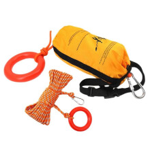 Reflektierendes Wurfseil mit Wurfsack für die Wasserrettung, Schwimmhilfen und Rettungsseile für Bootfahren, Kajakfahren und Eisfischen