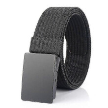 Cinture Web per uomo - Cintura in nylon - Cintura casual completamente regolabile con cinturino e fibbia