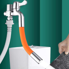 Flexibler Küchenarmatur-Schlauch, Küchenarmatur-Verlängerungsschlauch, drehbare Spritzschutz-Armaturenverlängerung, 360-Grad-Armaturenverlän