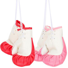 Paar Miniatur-Boxhandschuhe, Kostüm-Boxhandschuhe, Baby-Boxhandschuhe, Weihnachtsschmuck