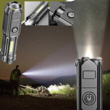 CELNNCOE Wiederaufladbare Taschenlampen, wiederaufladbare LED-Taschenlampe mit 5000 Lumen, Outdoor-Camping-Taschenlampe für Camping und Notf