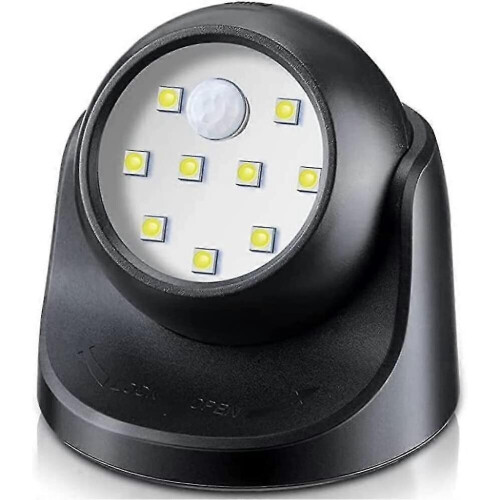 LED-Außenstrahler, Außenstrahler mit Bewegungsmelder, kabelloser LED-Außenstrahler