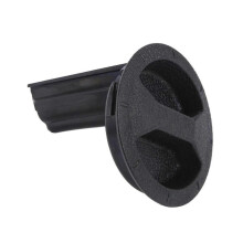 710006040 Motorboot-Kraftstofftankdeckel, Ersatzdeckel aus schwarzem ABS für Spark 900