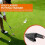 Tragbarer Golf-Putter-Trainer, Schwarz 5