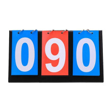 Placar com números flip, placar flip, placar esportivo