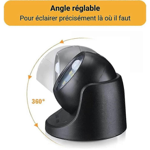 LED-Außenstrahler, Außenstrahler mit Bewegungsmelder, kabelloser LED-Außenstrahler 2