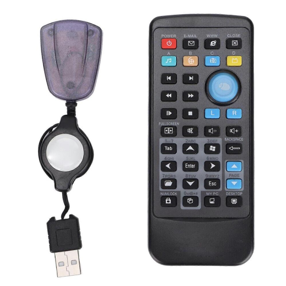 Remote Control USB Receiver Control PC Computer Remote Control Wireless Remote Controller