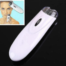 Gesichtshaarentferner für Frauen, schmerzfrei, makellose Haarentfernung, IPX6 wasserdicht, für Wangen, Lippen, Nase und Hals, mit LED-Licht,