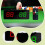 Electronic Scoreboard for Billiards, 26x9.5x3cm, Durable Design with Remote Control 2