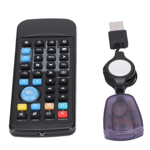 Fernbedienung mit USB-Empfänger, PC-Computer-Fernbedienung, drahtloser Controller 2