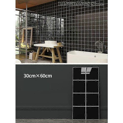 Kitchen oil-proof stickers imitation tile marble pattern waterproof...