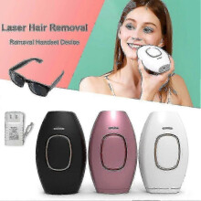 IPL-Lasergerät zur dauerhaften Haarentfernung für Gesicht, Körper und Beine – Heimgerät mit Brille – Geschenkidee für Frauen