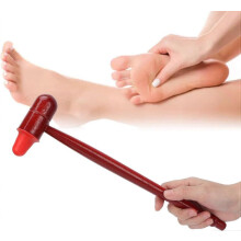 Massagehammer, Massagehammer Klopfmassage, Meridianmassage, Rückenklopfmassagegerät, manuelles Rückenmassagegerät für Körpermuskulatur, Rück
