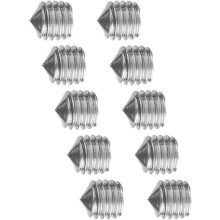 100-teiliges Set M6x6 kopfloser Schrauben für Türgriffe.