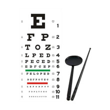 Sehtafel-Wandtafel aus PVC, niedrige Größe, Kindergeschenk, pädagogische Wanddekoration für Sehtests mit