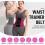 Ζώνη Triple Wrap Tummy Shaper, Ζώνη Μέσης Cincher Ab, Ρυθμιζόμενος Εκπαιδευτής Μέσης για Γυ 3