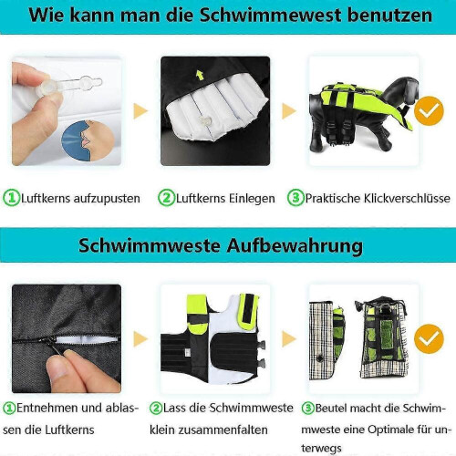Hundeschwimmweste, Hundeschwimmweste, Badeanzug L 2